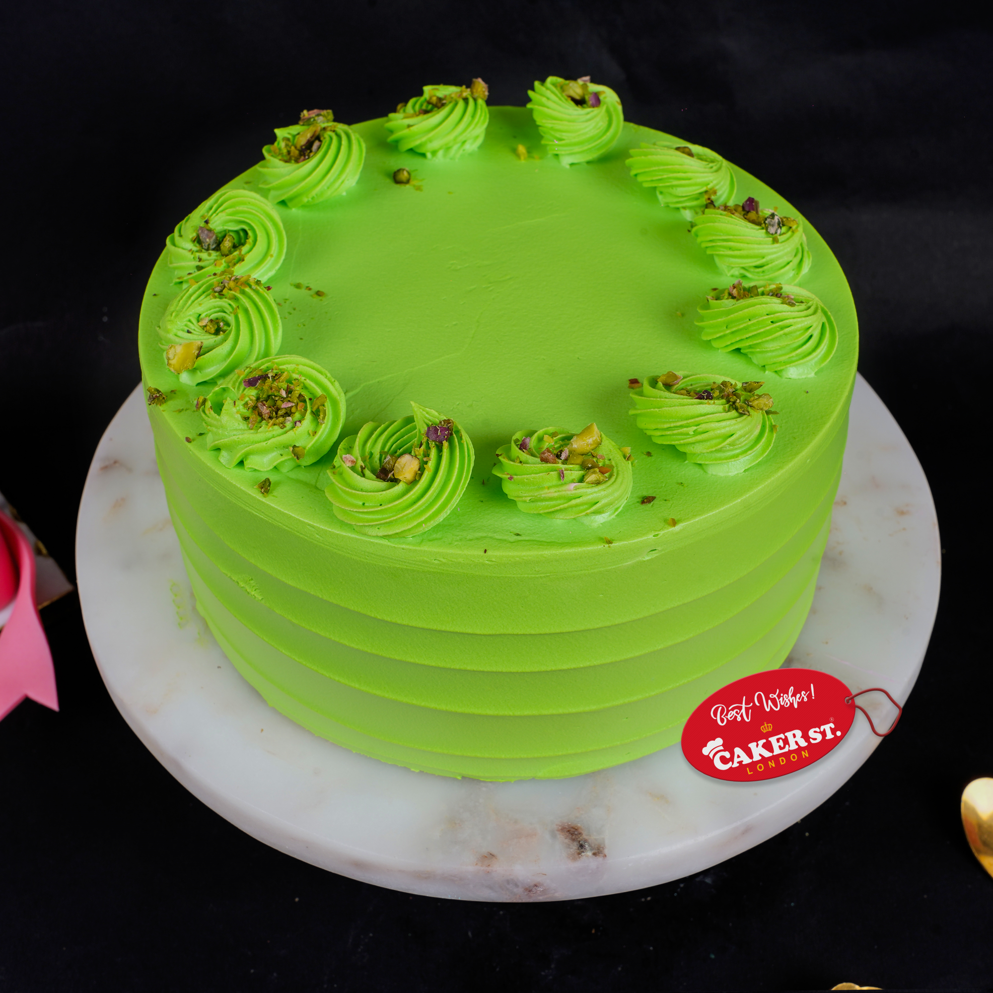 Pistachio Birthday Cake