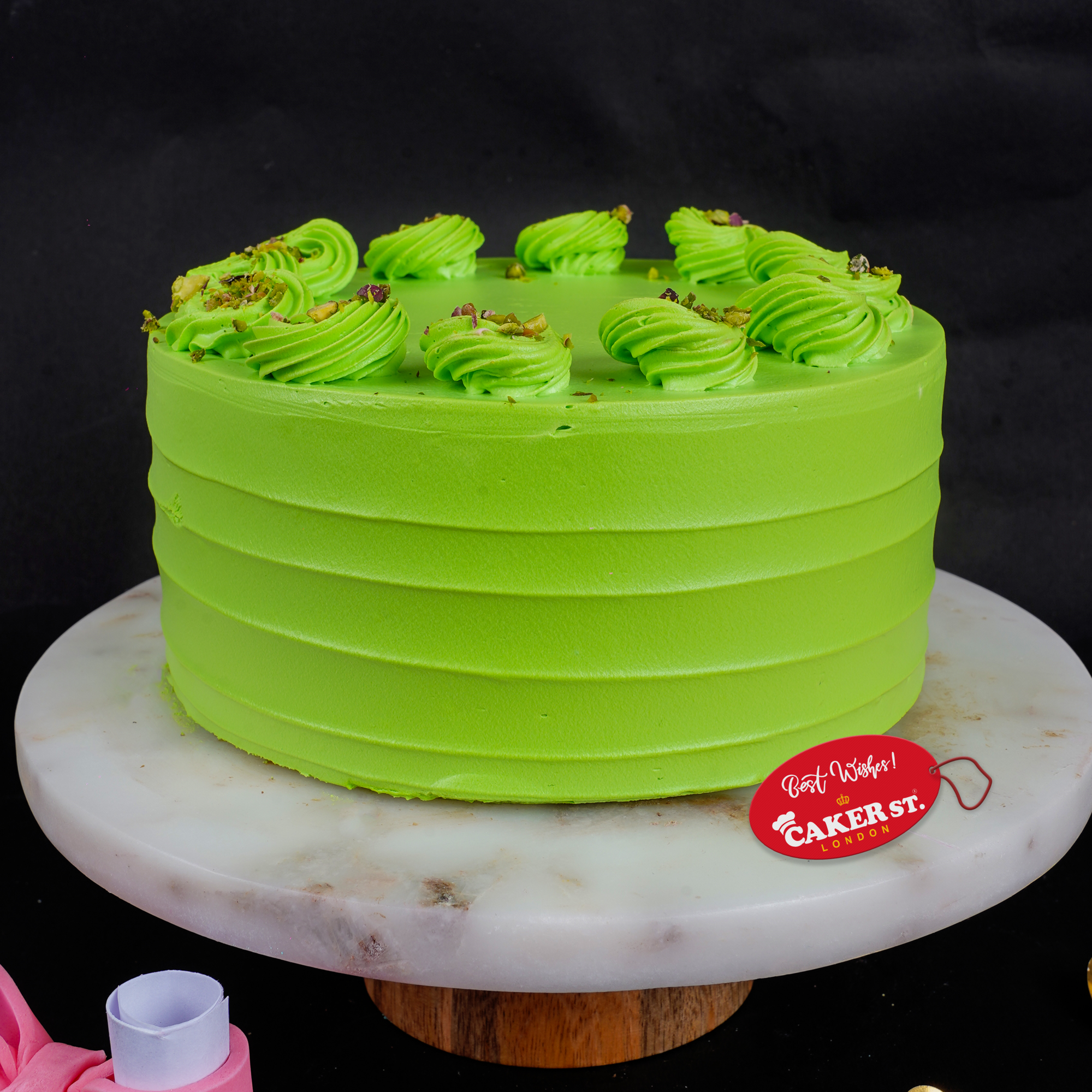 Pistachio Birthday Cake