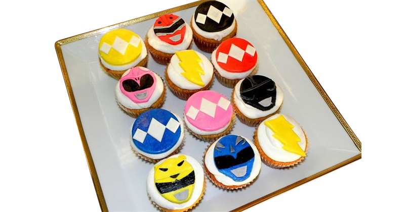 Power Rangers Theme Cupcakes | Power Rangers Theme Cupcakes | Caker Street