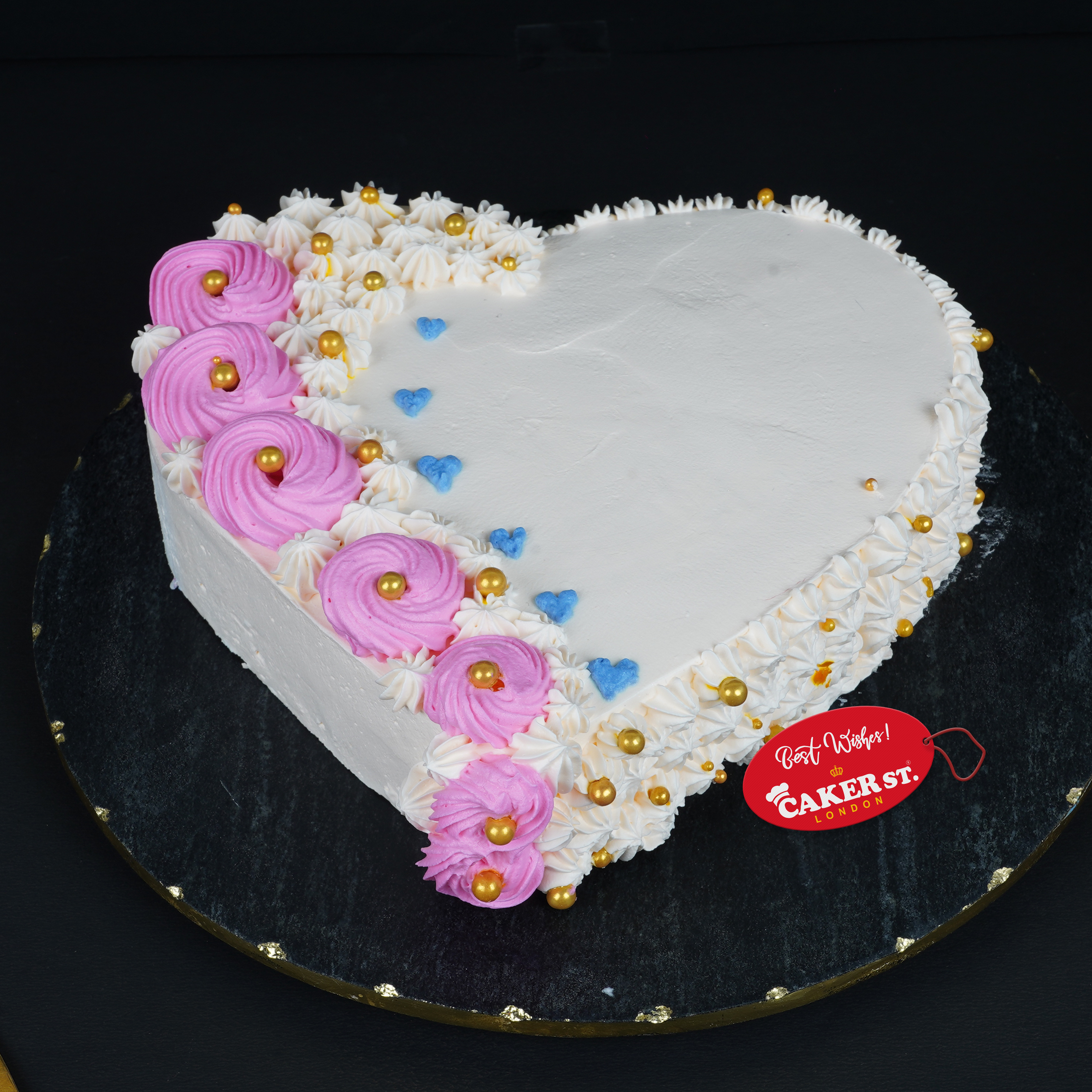 Heart Shaped Celebration Cake
