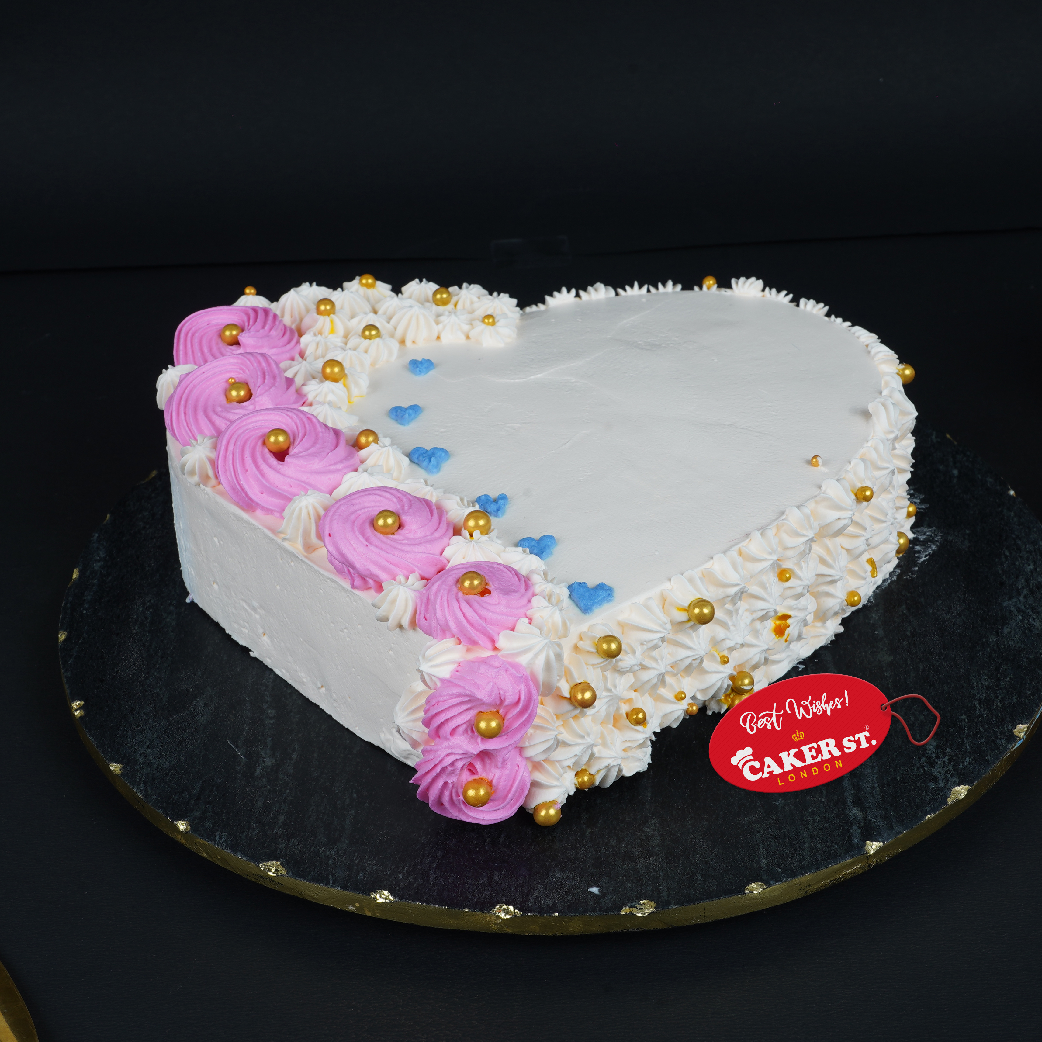 Heart Shaped Celebration Cake