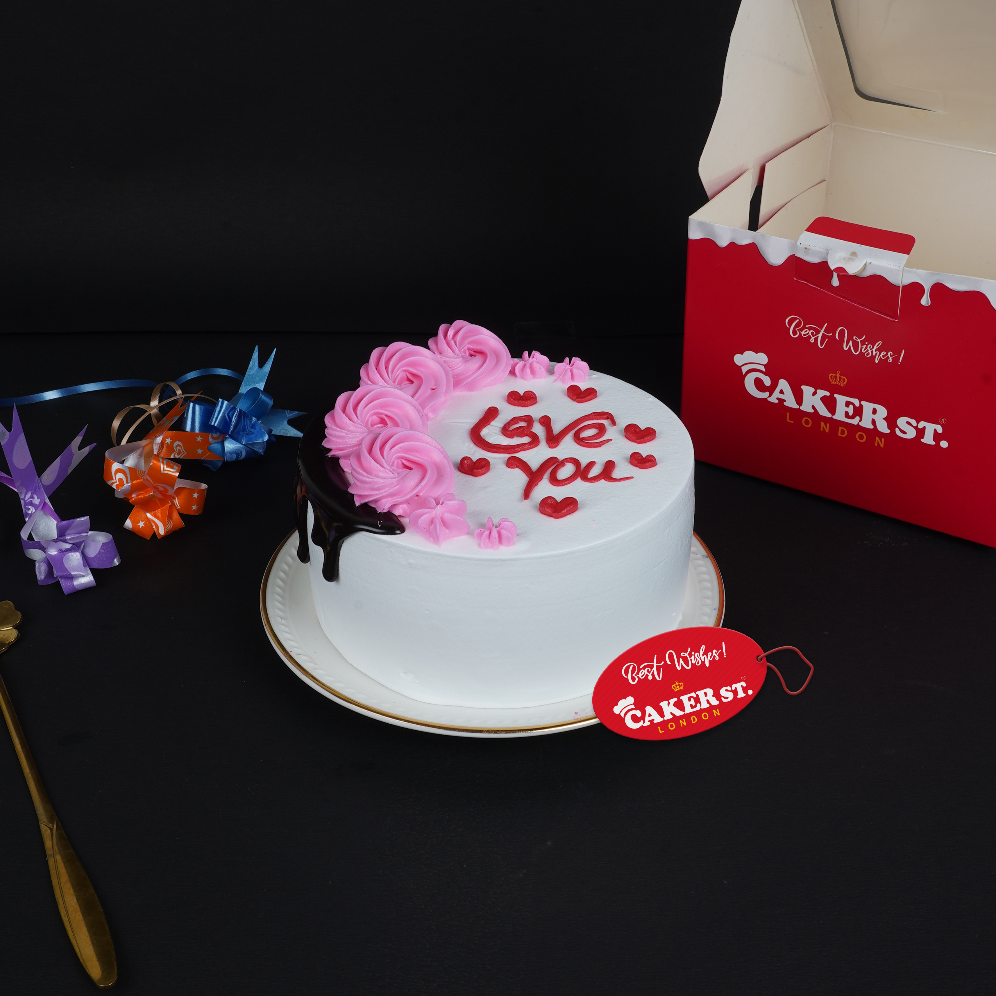 Romantic Floral Birthday Cake