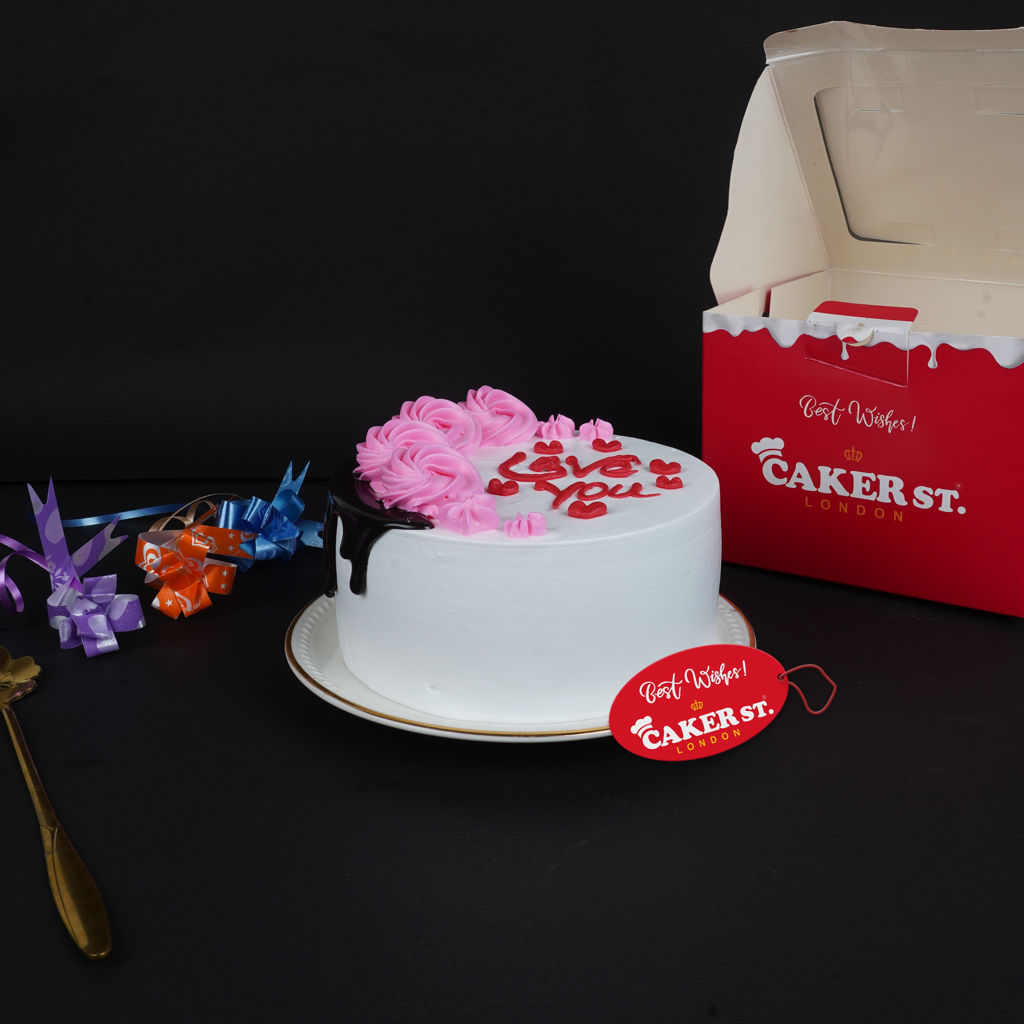 Romantic Floral Birthday Cake