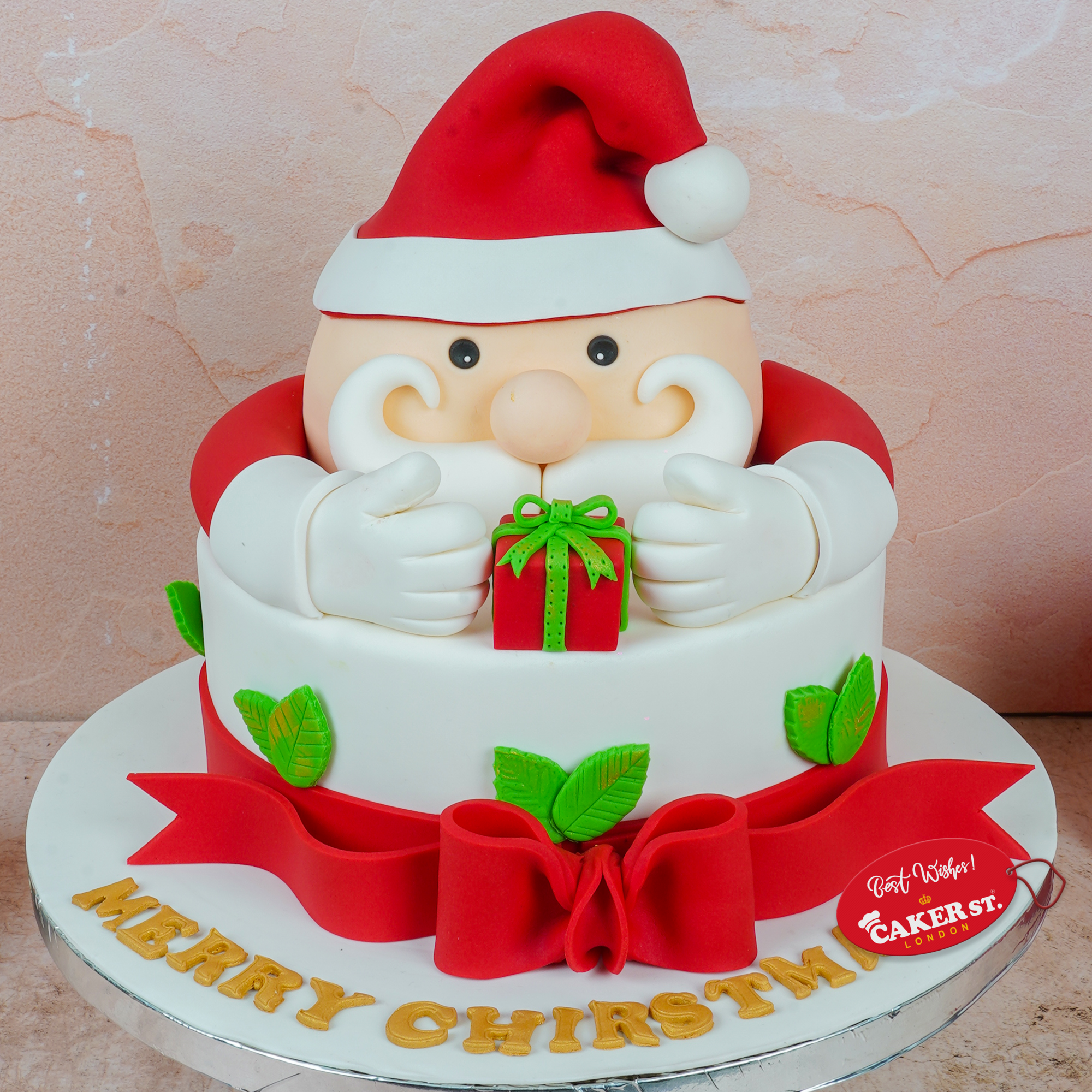 Santa Claus Christmas Cake