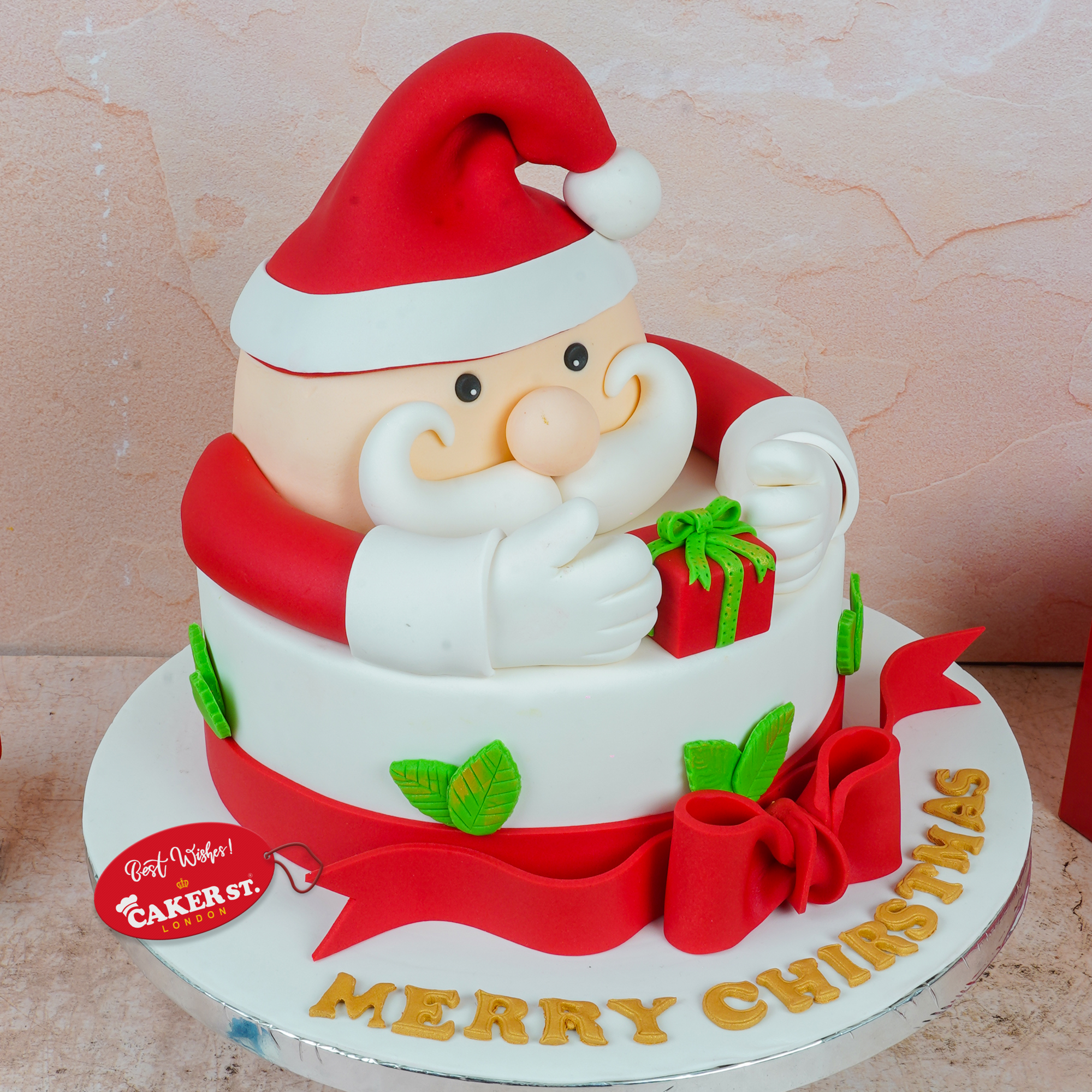 Santa Claus Christmas Cake