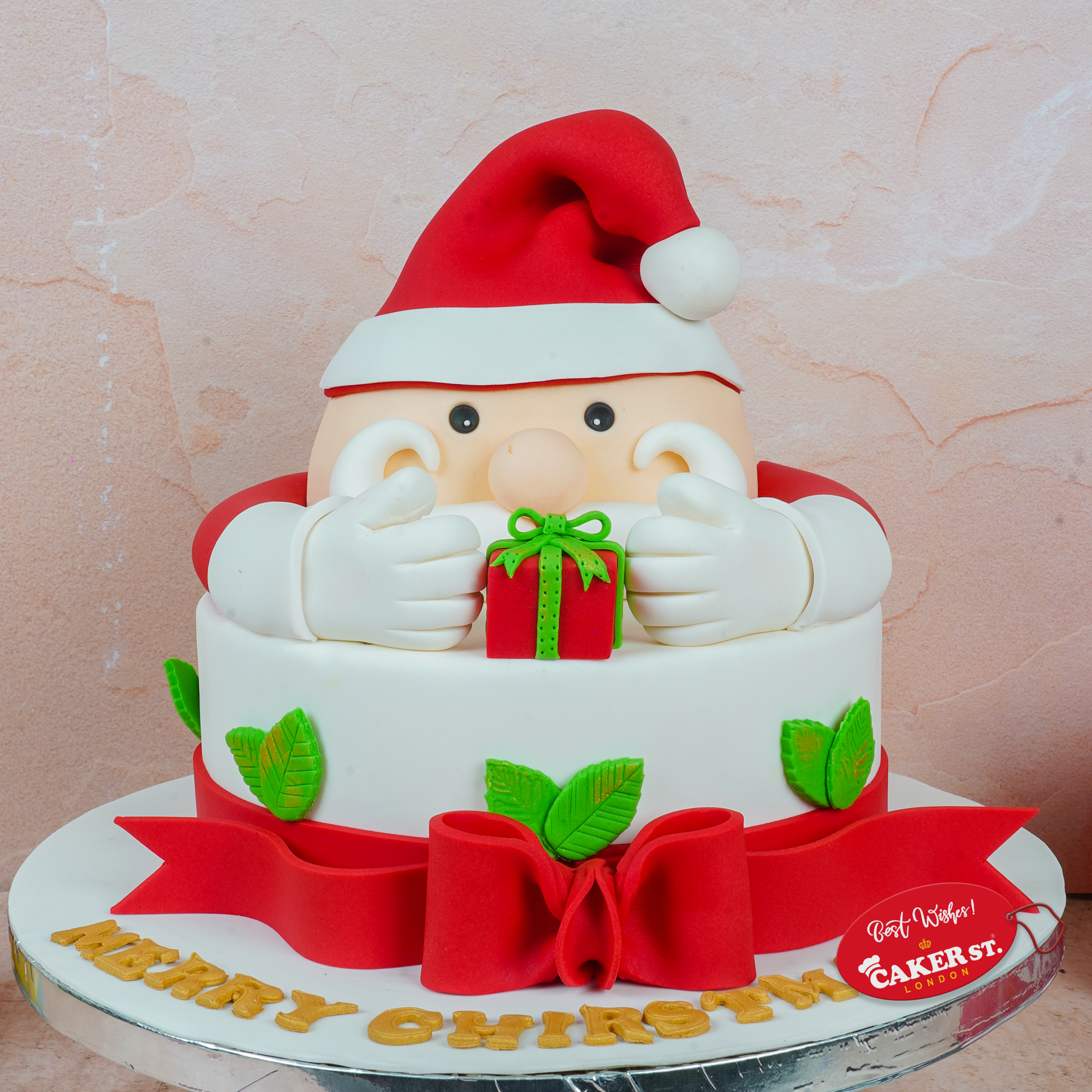 Santa Claus Christmas Cake