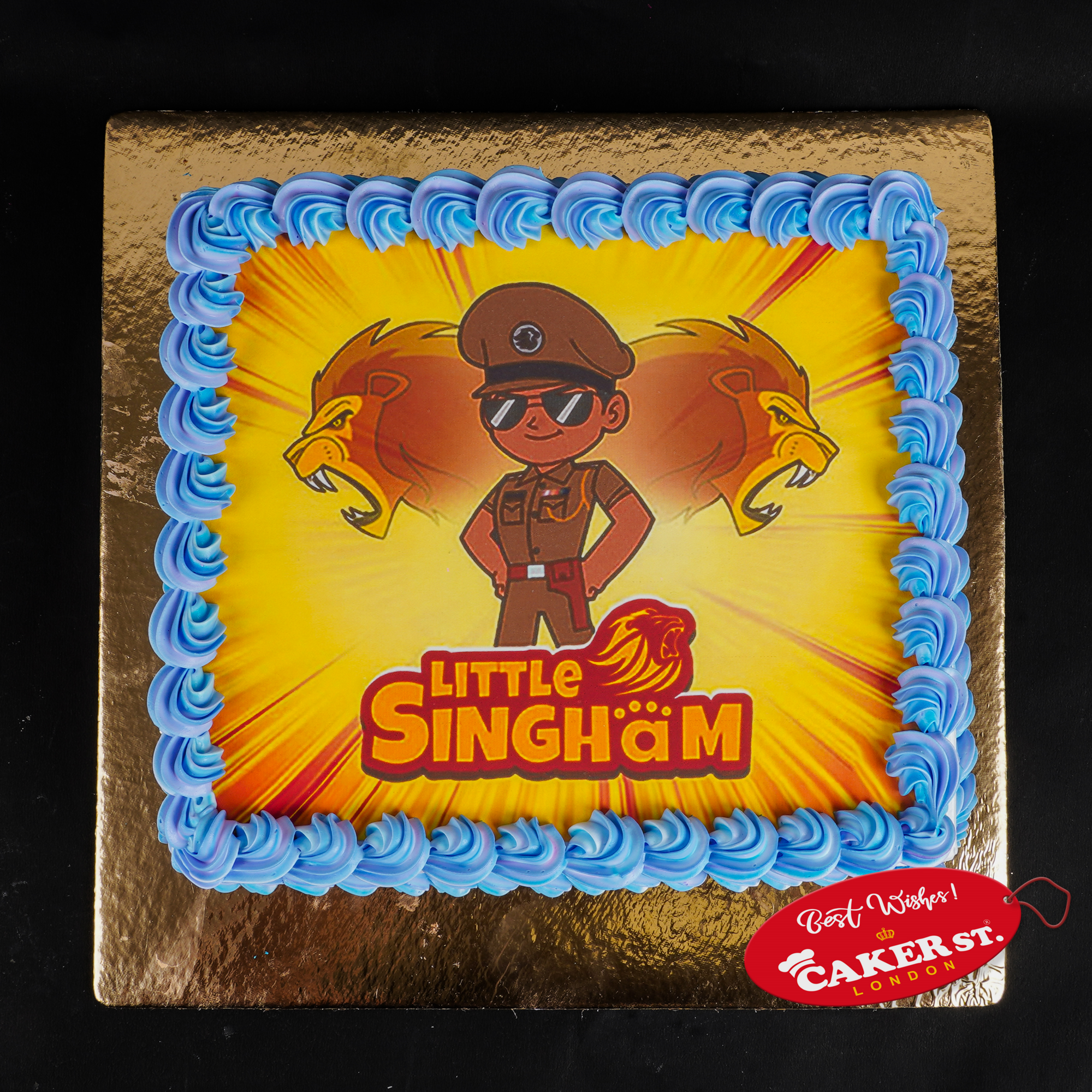 Little Singham Kids Birthday Cake