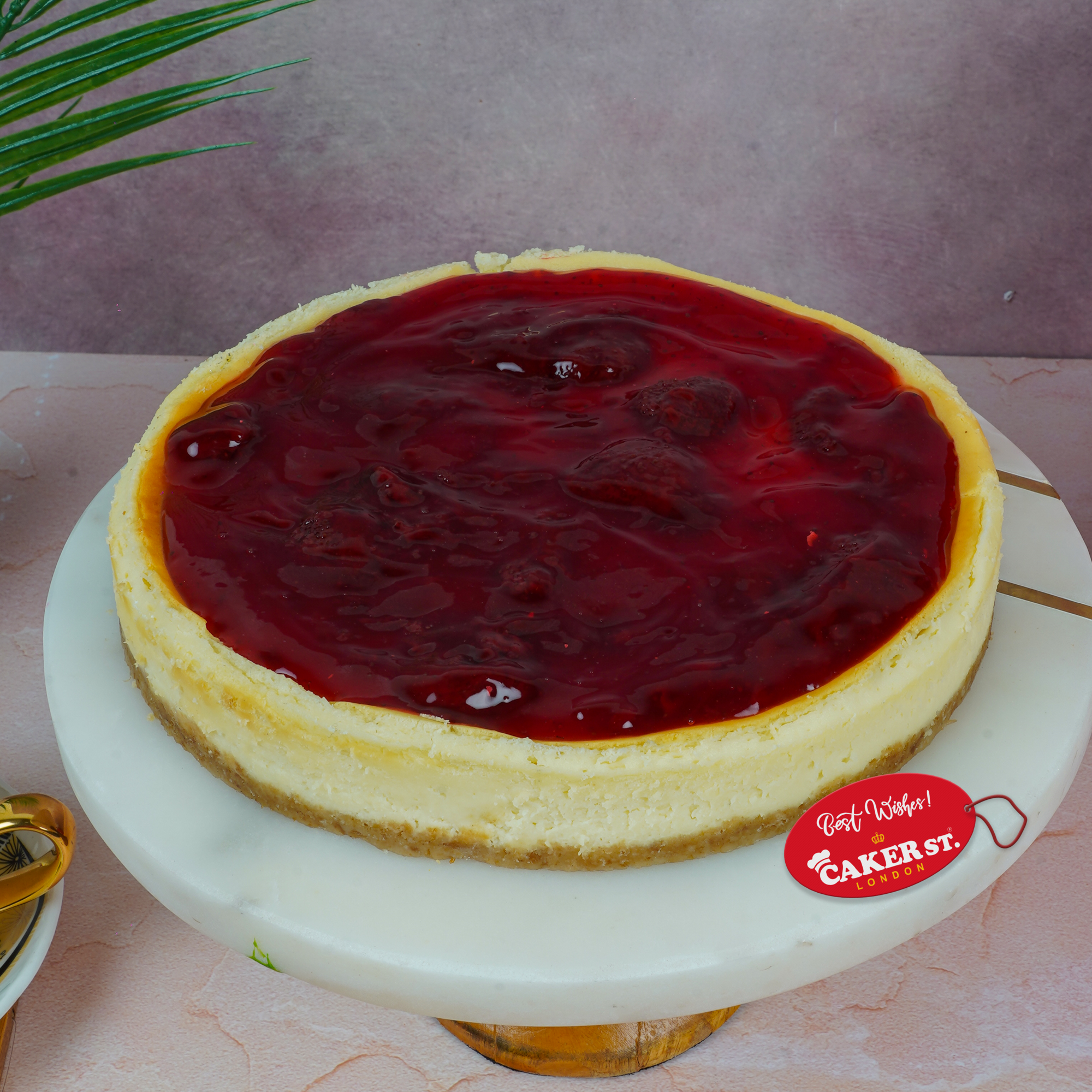 Fruit Topped Celebration Cheesecake