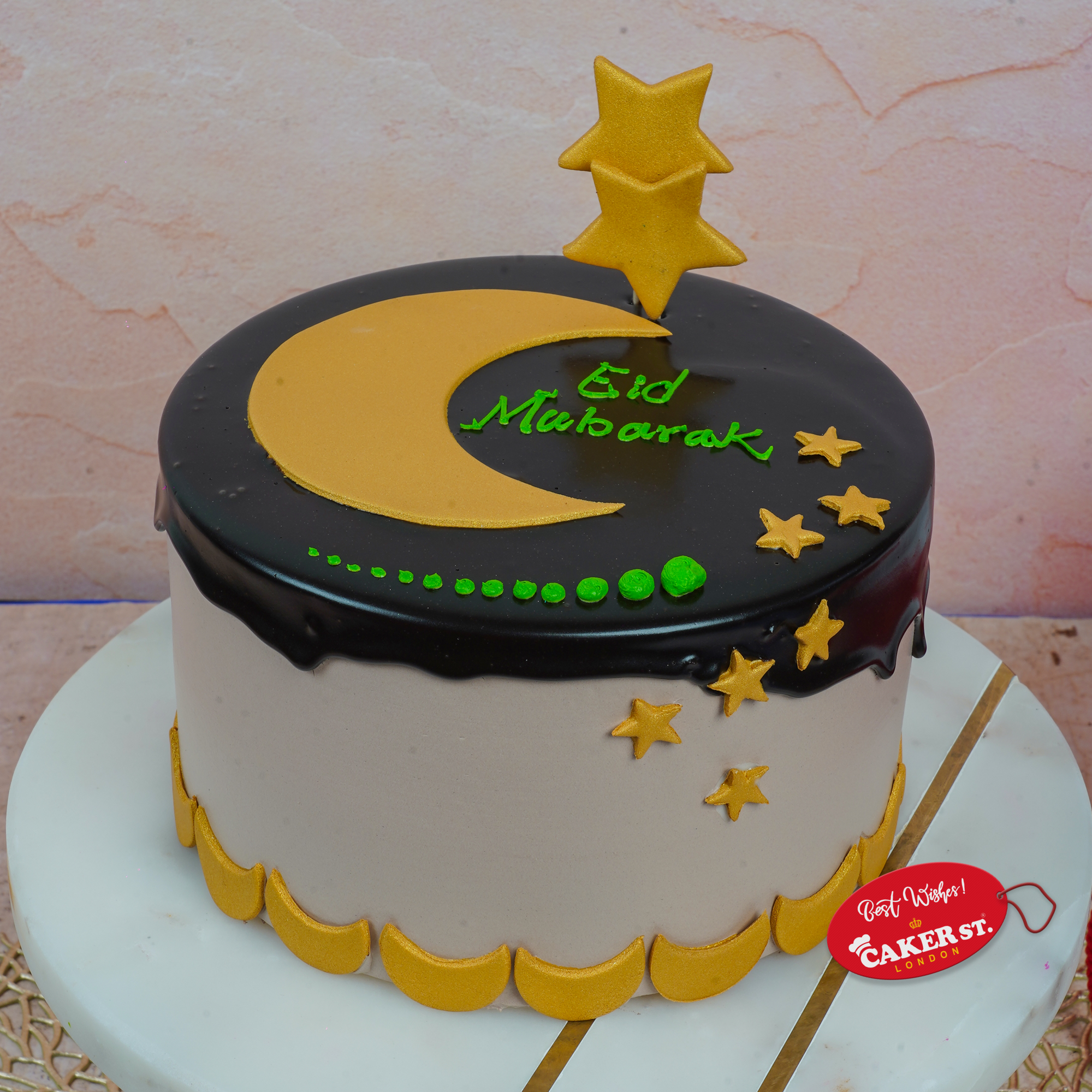 Personalised Eid Mubarak Celebration Cake