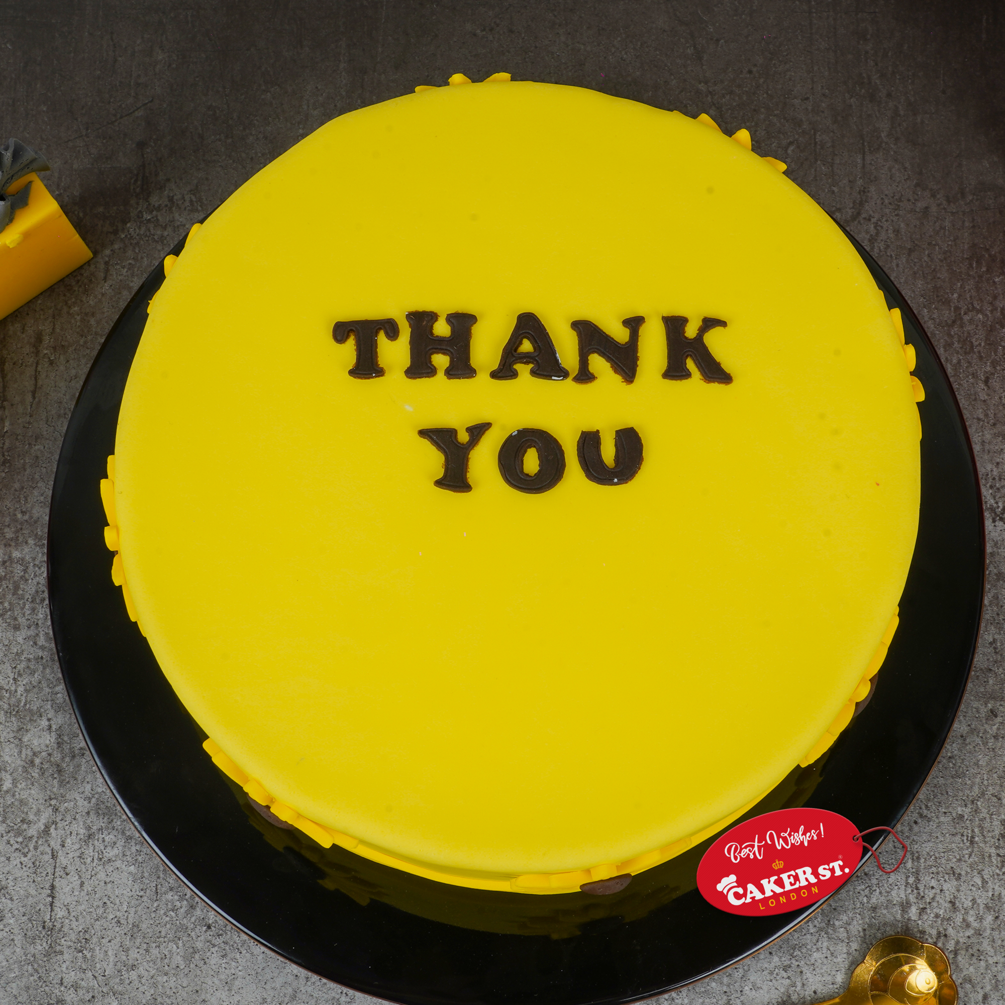 Sunflower Floral Birthday Cake