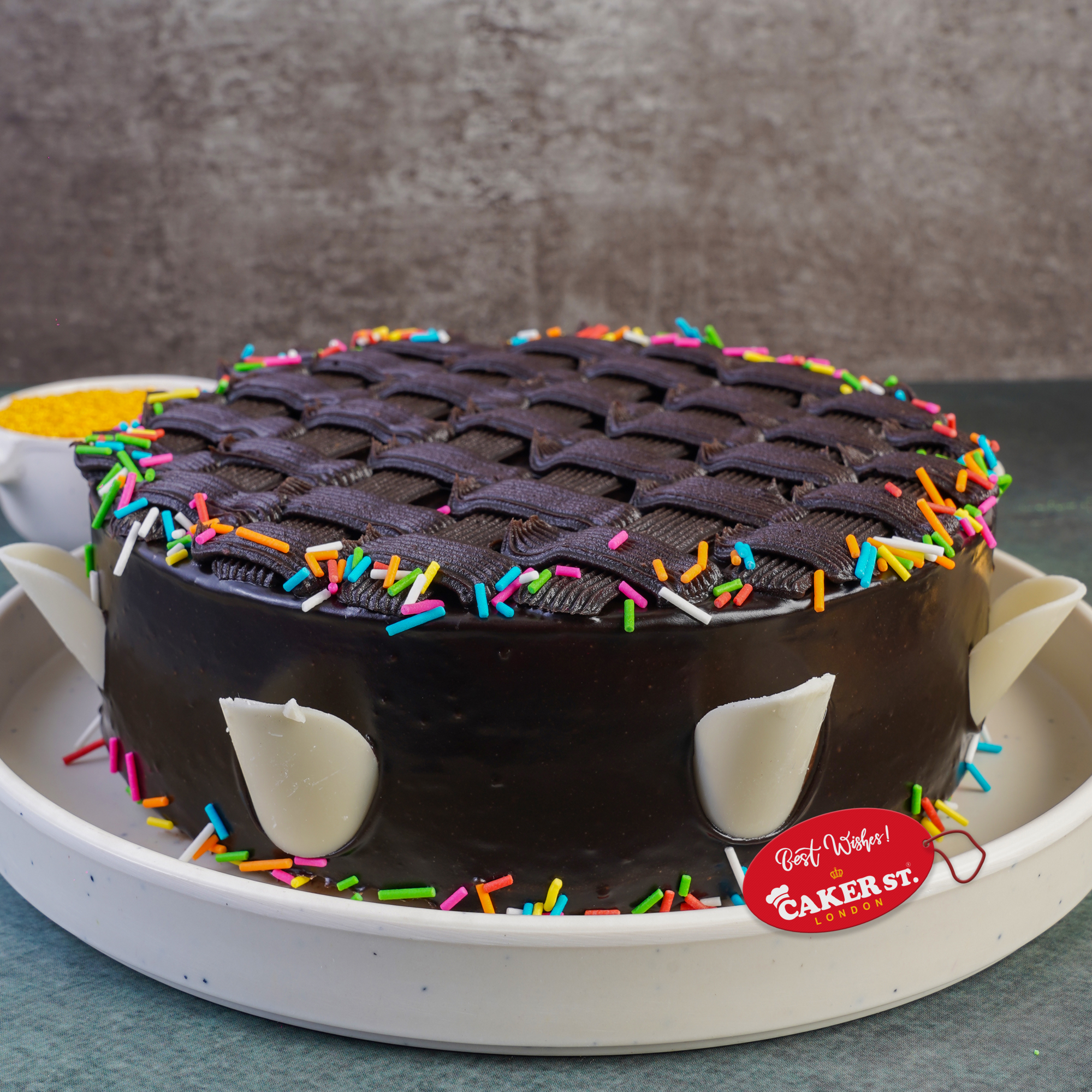 Chocolate Sprinkles Birthday Cake