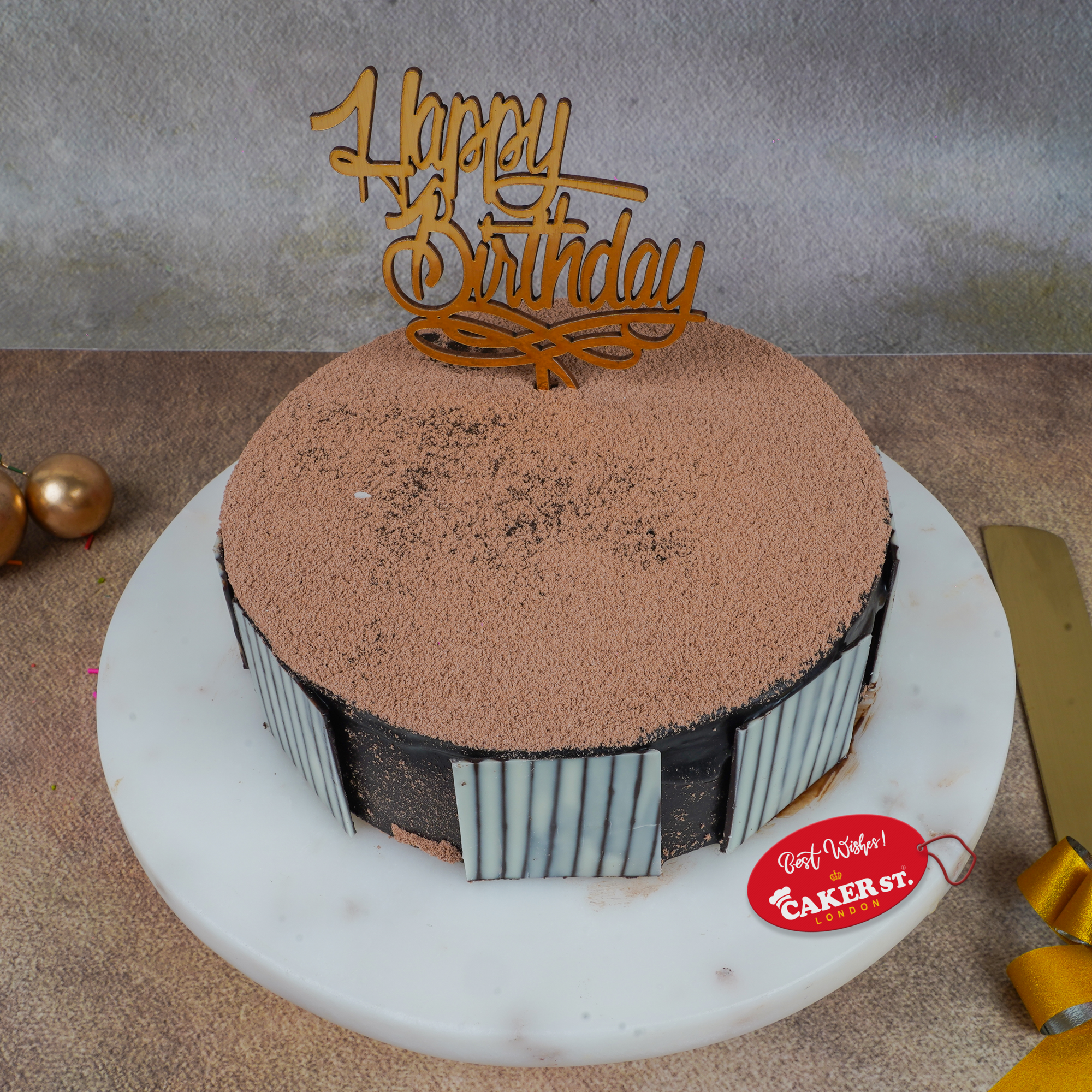 Classic Chocolate Birthday Cake