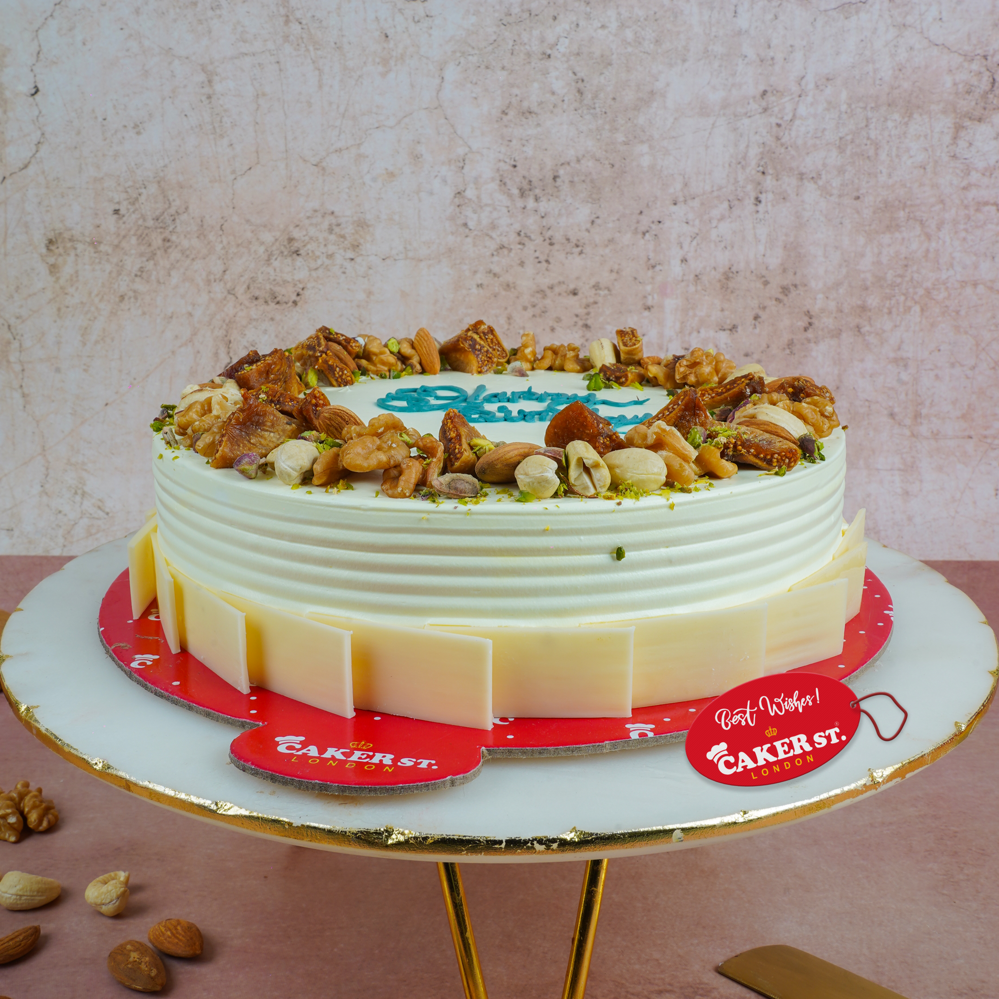 Luxury Nut & Dried Fruit Birthday Cake