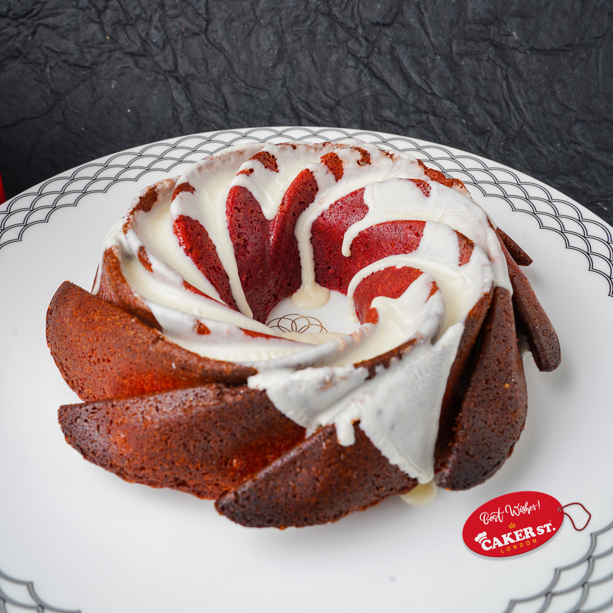 Red & White Celebrate Bundt Cake