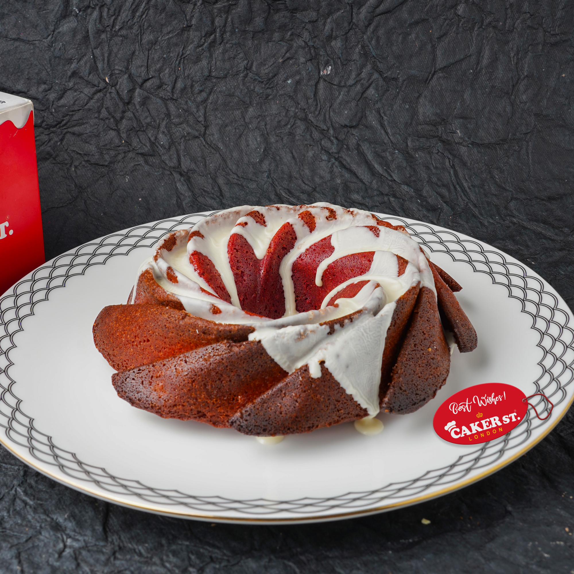 Red & White Celebrate Bundt Cake