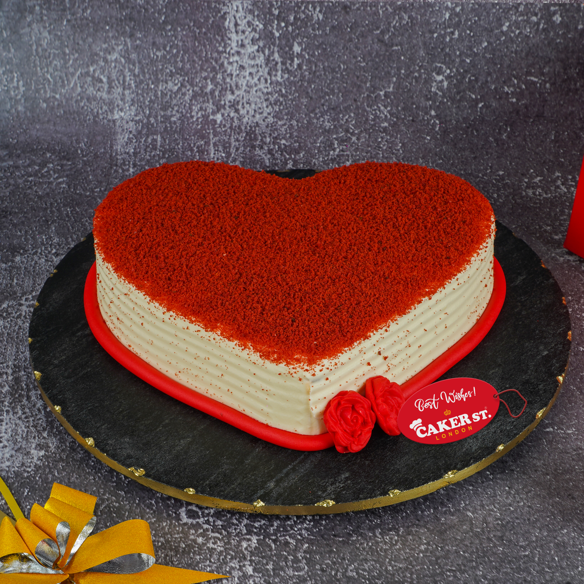 Heart Shaped Birthday Cake for Her