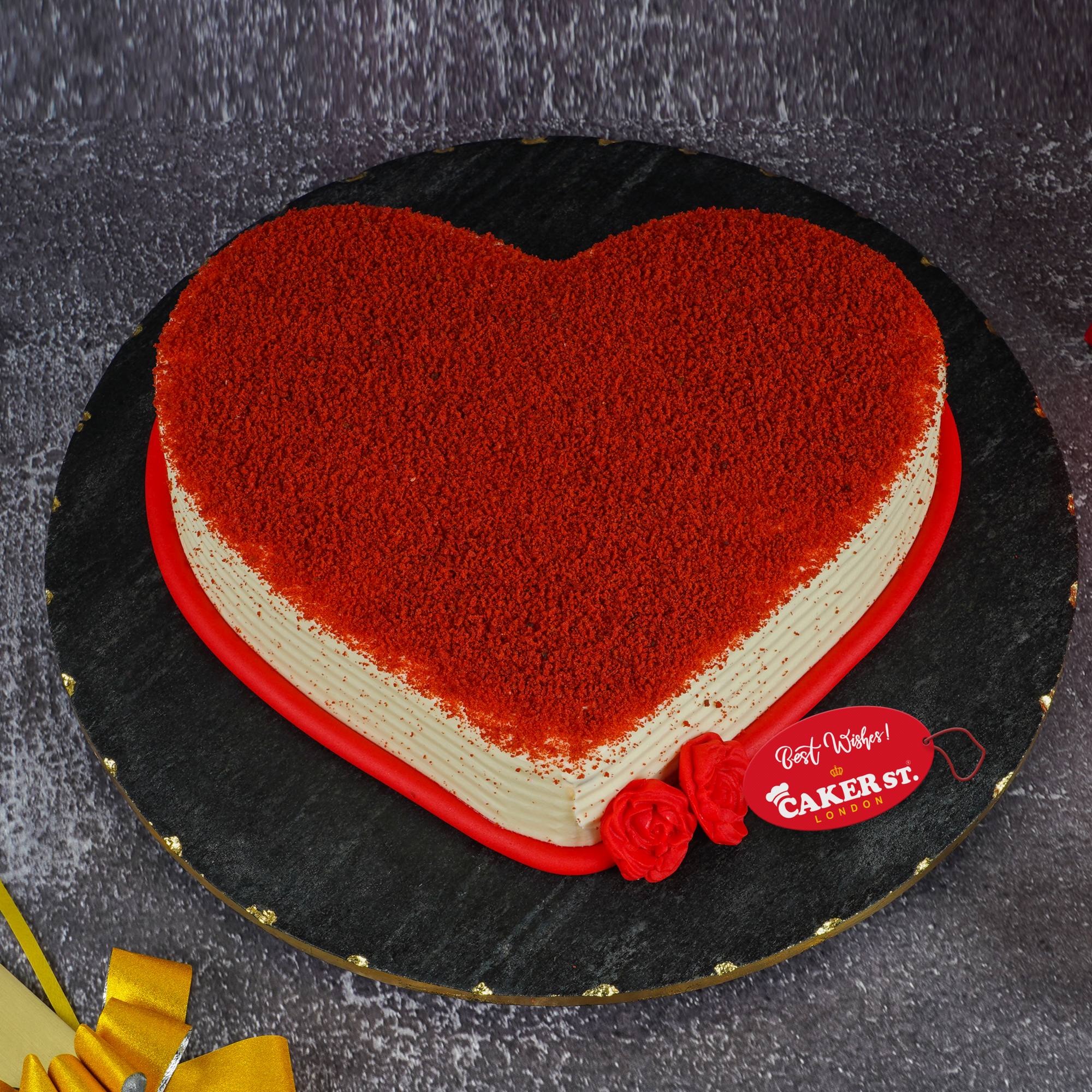 Heart Shaped Birthday Cake for Her
